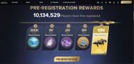 Pre-registration rewards for global launch (Image via NetEase)